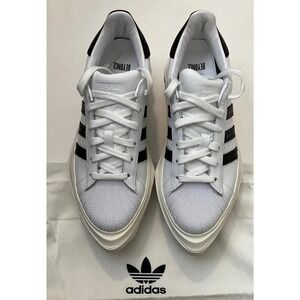 Adidas-Beyonce Superstar, Black/White, Platform, Leather, Retro, Sneaker. Sz-8.5